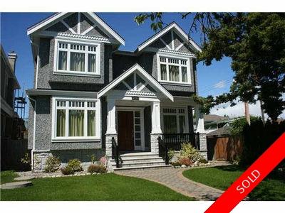 Vancouver West House for sale:  5 bedroom 3,380 sq.ft.